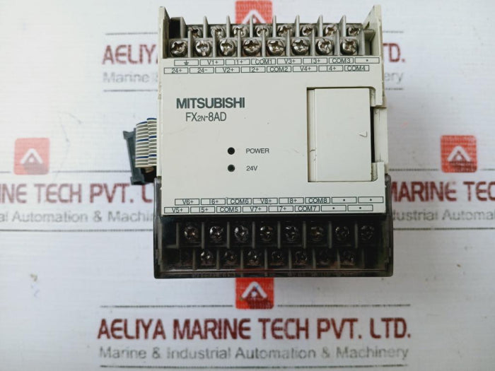 Mitsubishi Electric Fx2N-8Ad Programmable Controller, 24Vdc, V1.21