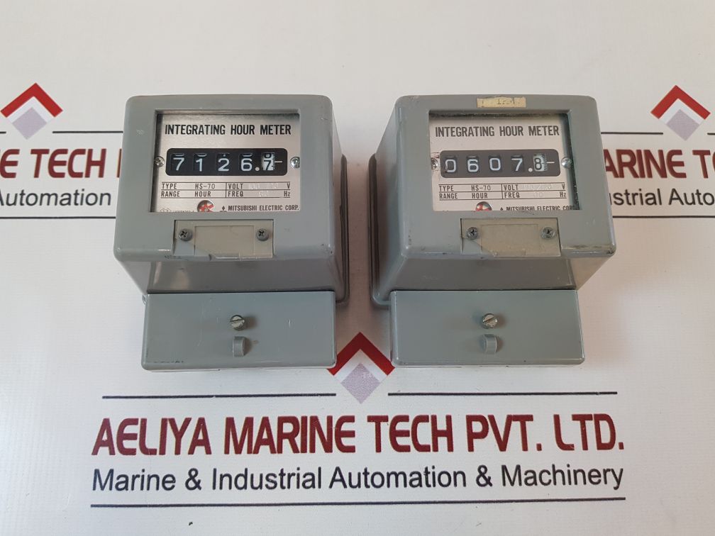 Mitsubishi Electric Hs-70 Integrating Hour Meter 100/120V 60 Hz Lh300N358-5