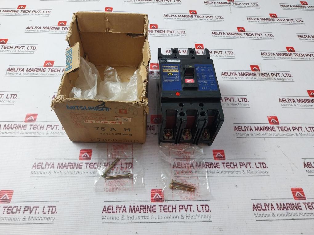 Mitsubishi Electric Nf100-sh 75A No-fuse Circuit Breaker