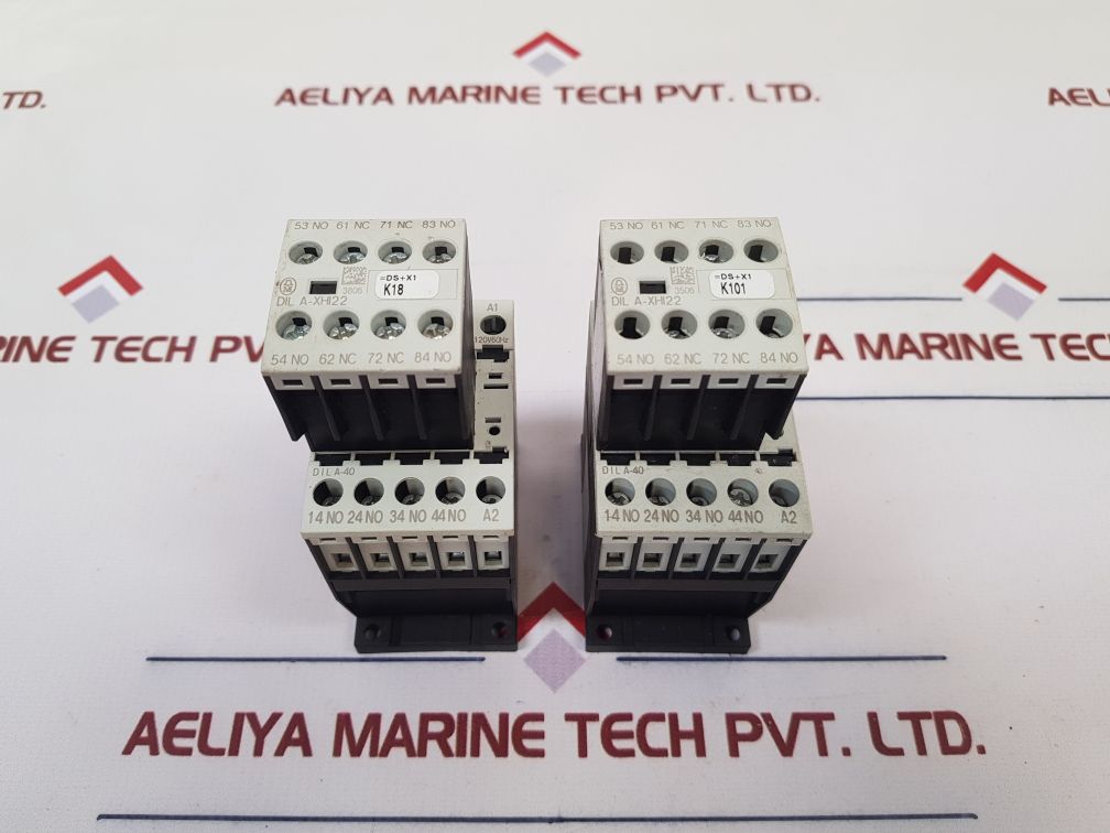 Moeller Dil A-xhi22 Contactor With Dil A-40 Contact Relay New One