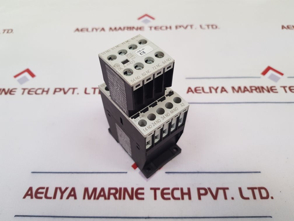 Moeller Dil A-xhi22 Contactor With Dil A-40 Contact Relay New One