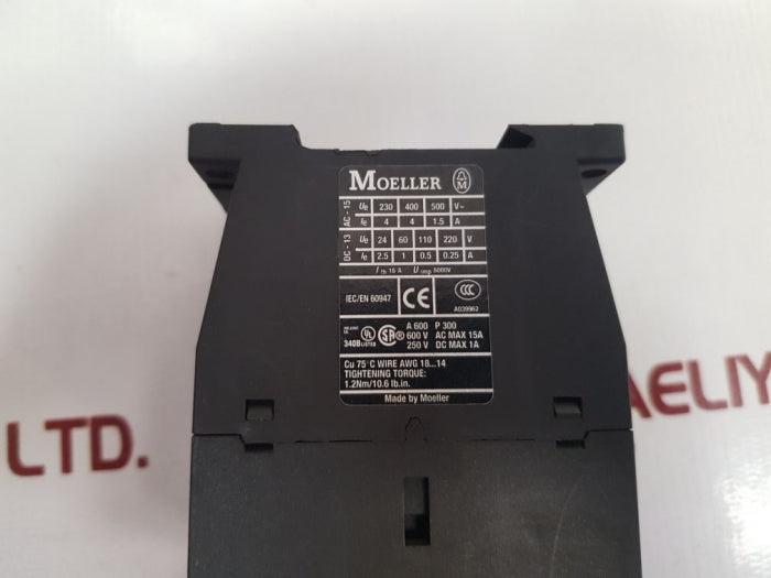 Moeller Dil A-xhi04 Contactor Dil A-40 Auxiliary Contact 250V