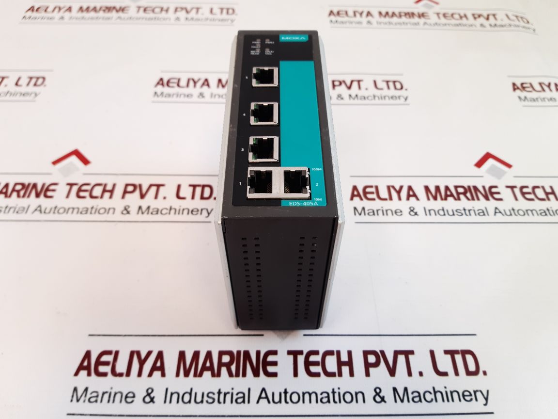 Moxa eds-405a etherdevice switch 3093000001654 rev.: 2.0.0