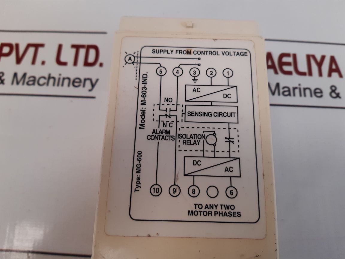 Mse Mg-600 Insulation Fault Detector M-603-ind
