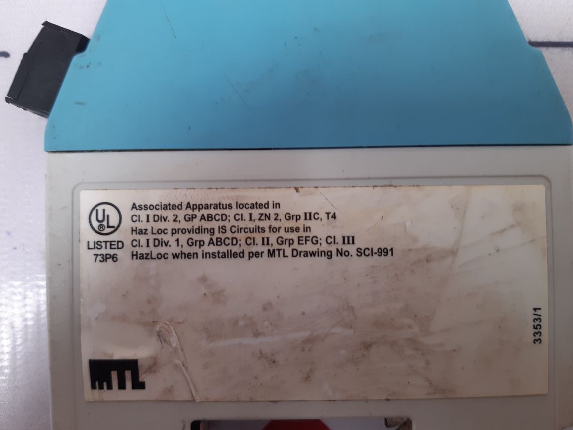 Mtl 7760Ac Shunt Diode Safety Barrier 200Ma 250V