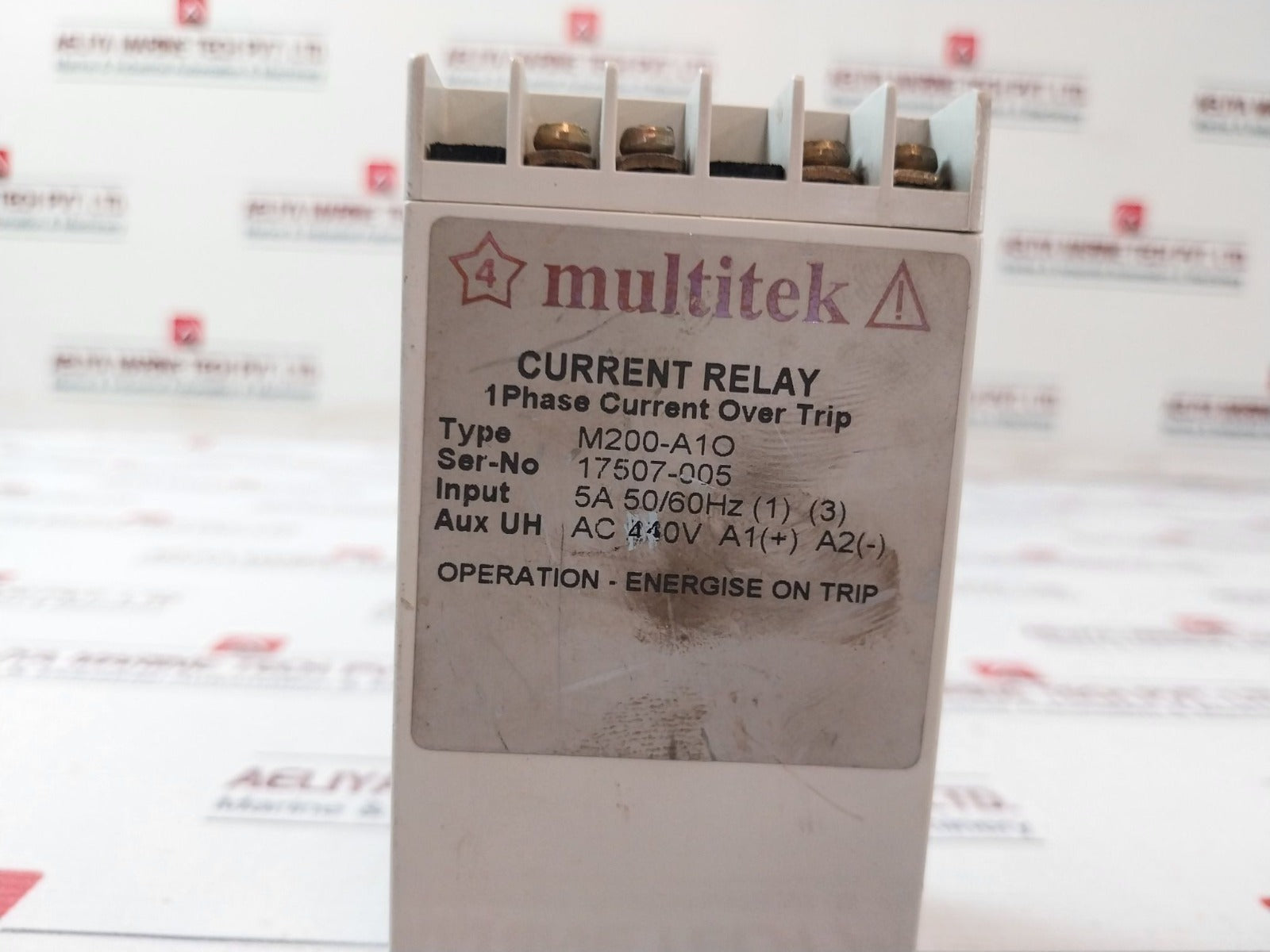 Multitek M200-a1O Current Relay 5A 50/60Hz Ac440V