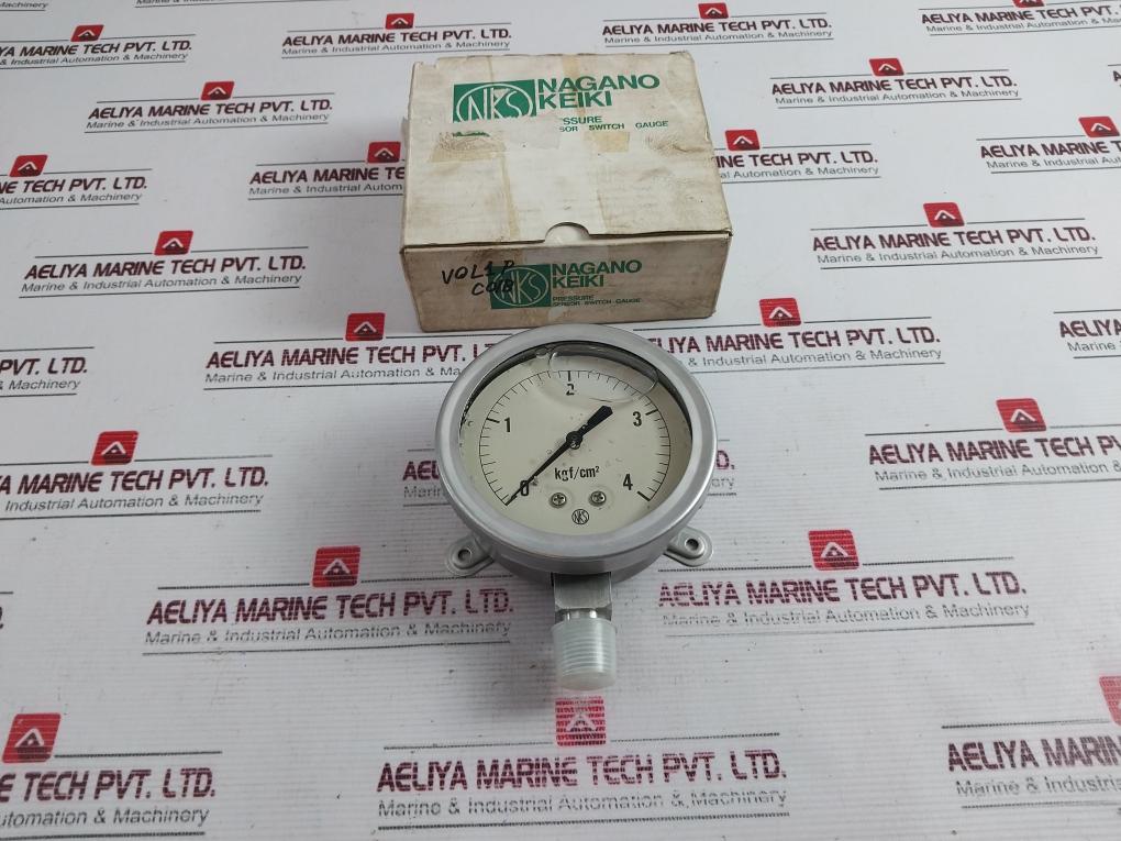 Nks Gv42-243 Pressure Gauge 0 – 4 Kgf/Cm2