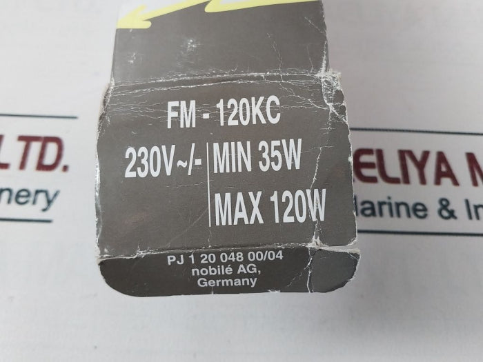 Nobile Fm-120Kc Electronic Transformer 230V~ 50/60Hz