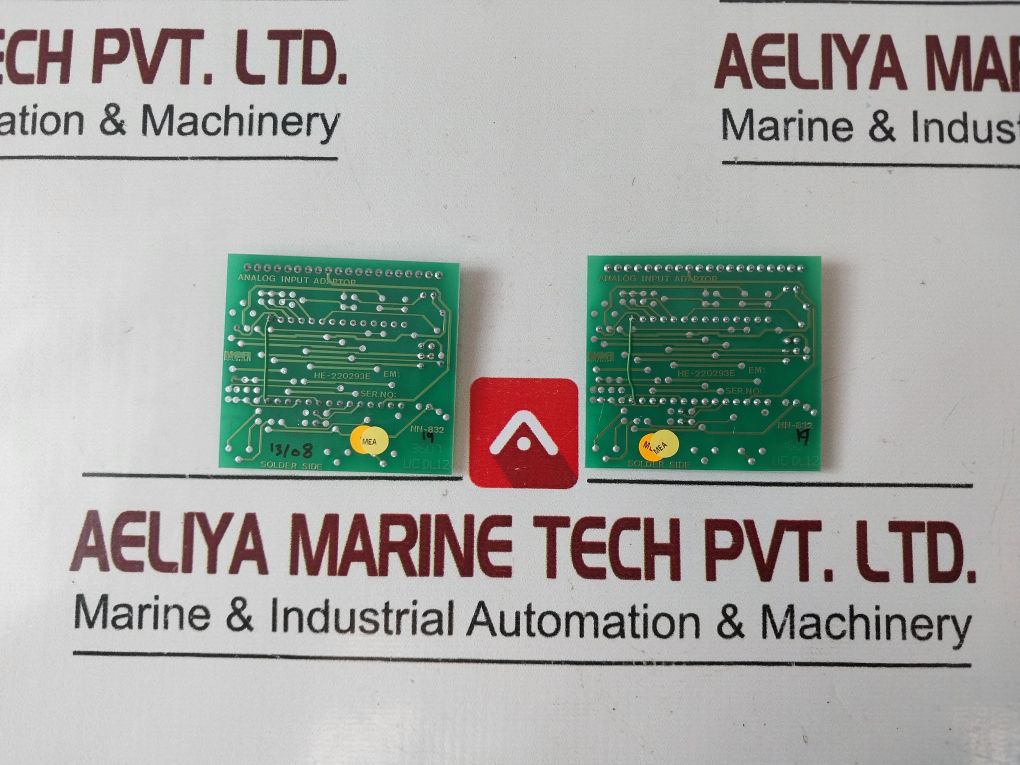 Nor Control He-220293e Analog Input Adaptor 6200081 Nn-832 19