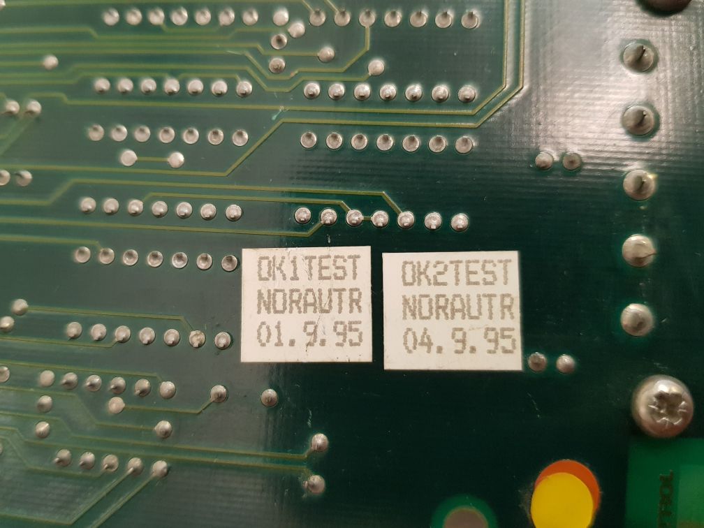Nor Control Nn-791 I/O Processor Card Her 100261 I 11 V0