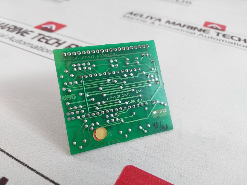 Norcontrol Nn-832.2 Analog Input Adaptor He-220293E 10562442
