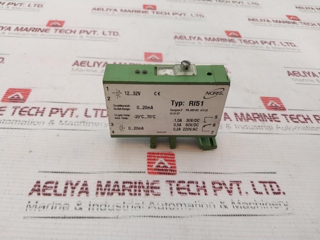 Noris Ri51 Limit Value Switch For Frequency Ts253-201