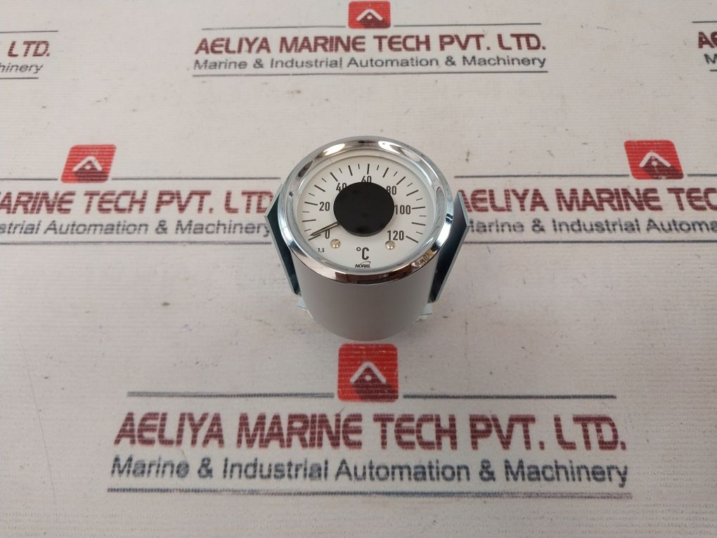 Noris Tachometerwerk R60-p11 Electronic Temperature Gauge 0-120°C Pt100