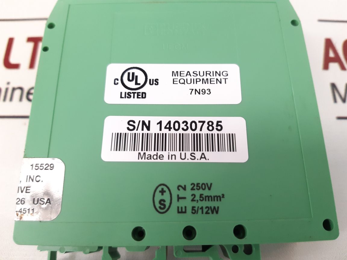 Ohio Semitronics MCT5-005E2 Current Transducer 0-5AAC 4-20mADC Output