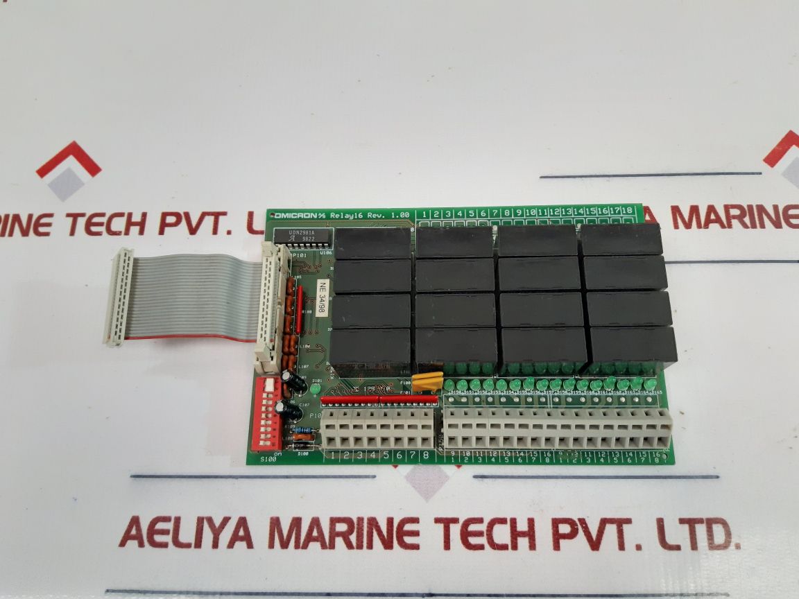 Omicron Relay16 Rev. 1.00 Pc Board