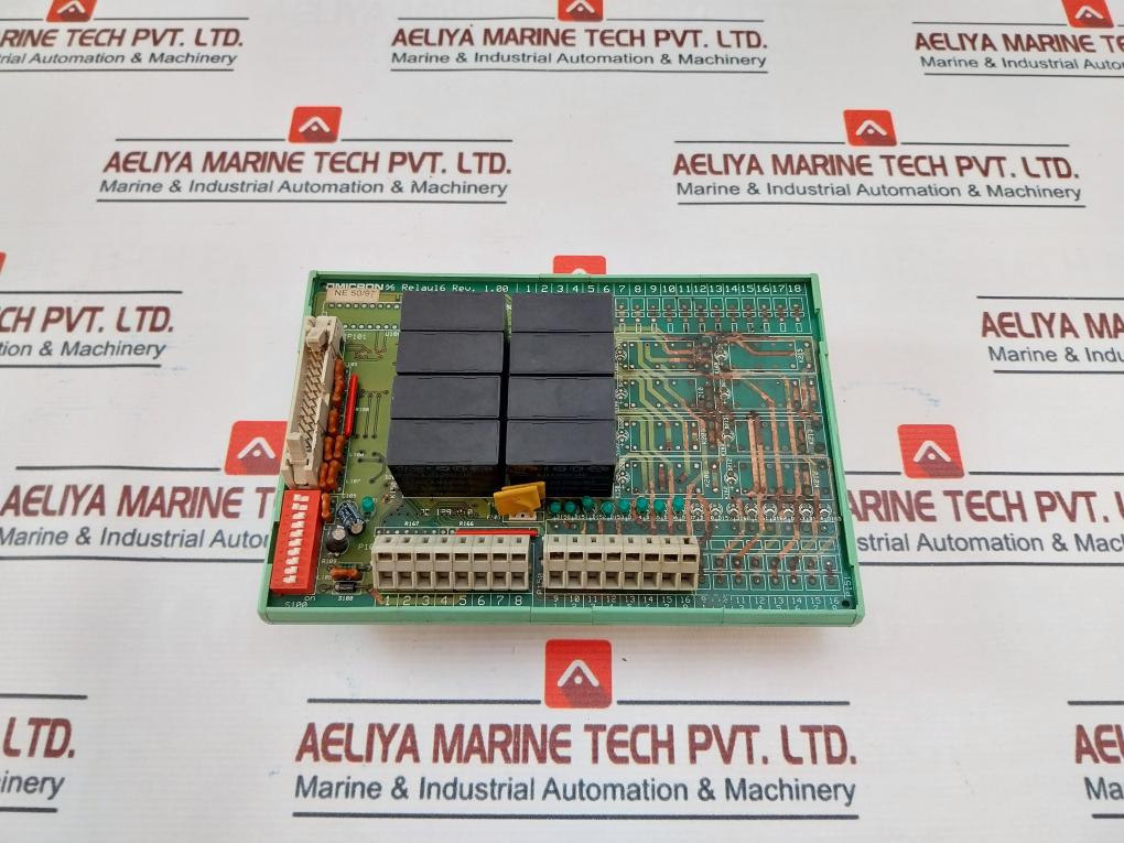 Omicron Relay 16 Rev. 1.00 Printed Circuit Board