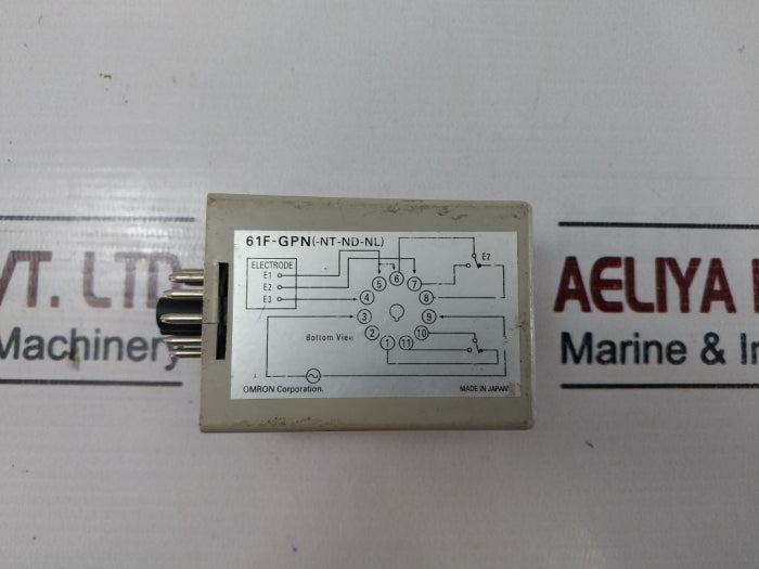 Omron 61F-gp-n Floatless Level Switch 220Vac 50/60Hz