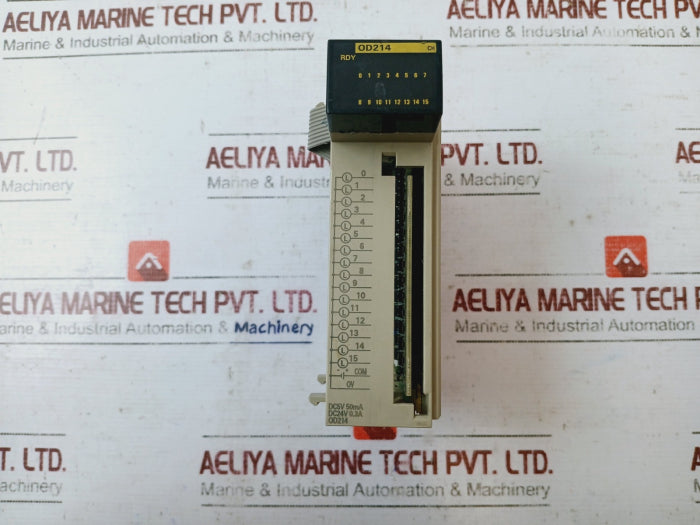 Omron Cqm1-od214 Output Unit 5-24Vdc, 0.3A/Point, 4.8A/Unit, 16Points