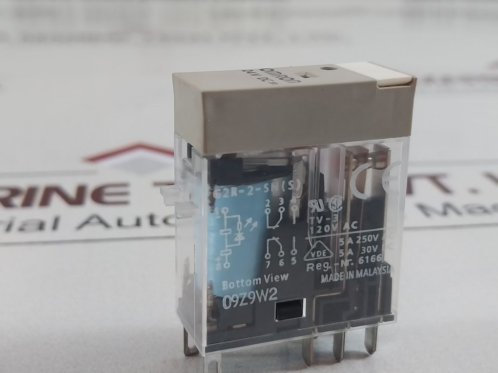 Lot Of 4X Omron G2R-2-sn (S) Power Relay 120V Ac