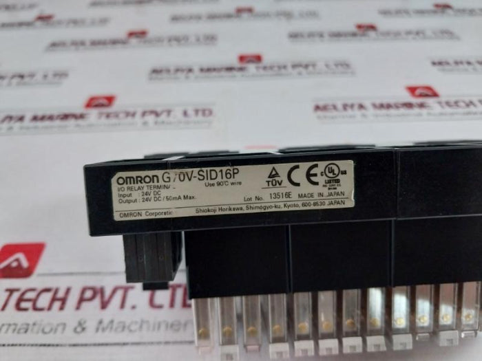 Omron G70V-sid16P Relay Terminal Input: 24V Dc E95399