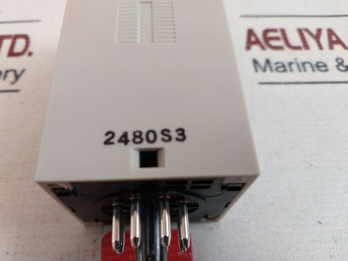 Omron H3cr-h8l Power Off Delay Timer 0.05s To 12s 5a 250vac
