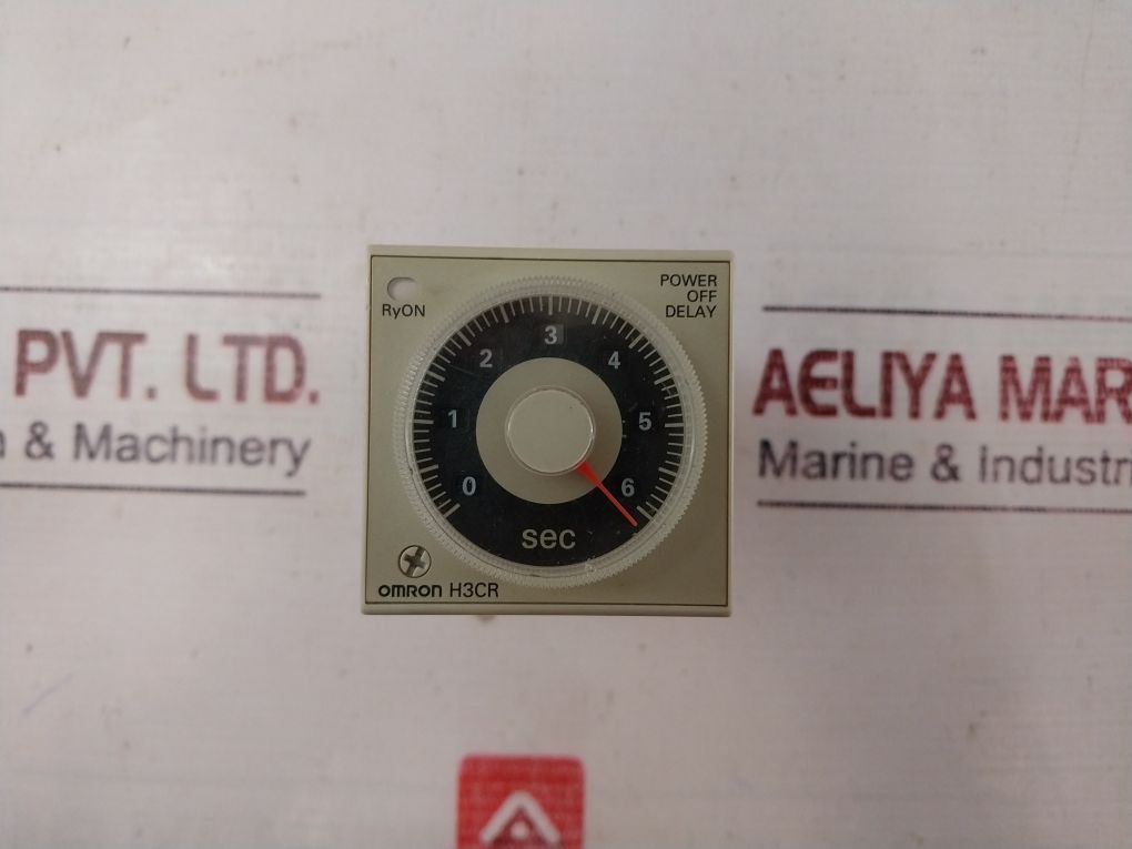 Omron H3Cr-h8L Power Off Delay Timer 0-6 Sec 50/60 Hz
