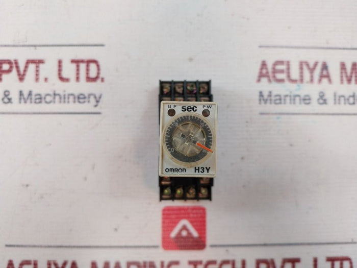 Omron H3Y-4 Timer With Base 0-30 Sec 220Vac 50/60Hz