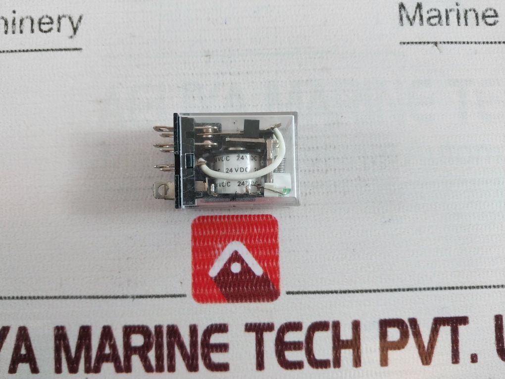 Lot Of 6X Omron Ly2N Relay 12A 240Vac