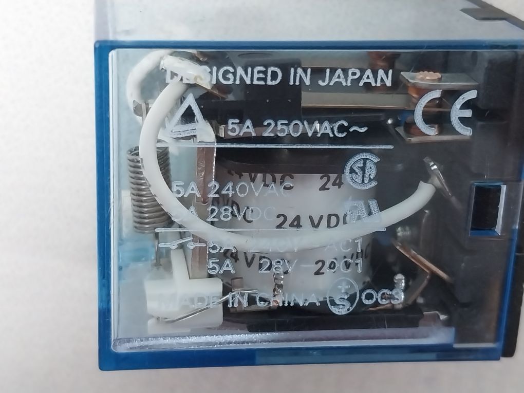 Omron My2N-j Relay With Pyf08A-e Socket 5A 250Vac