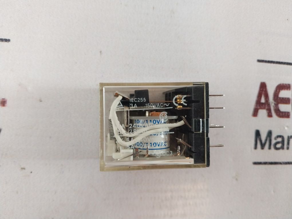 Omron My4N Relay Iec255 100/110Vac