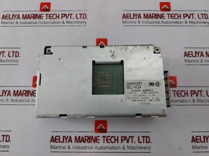 Omron S82J-6024 Power Supply Module S82Y-j10K 200-240Vac 50/60Hz 0754Oa
