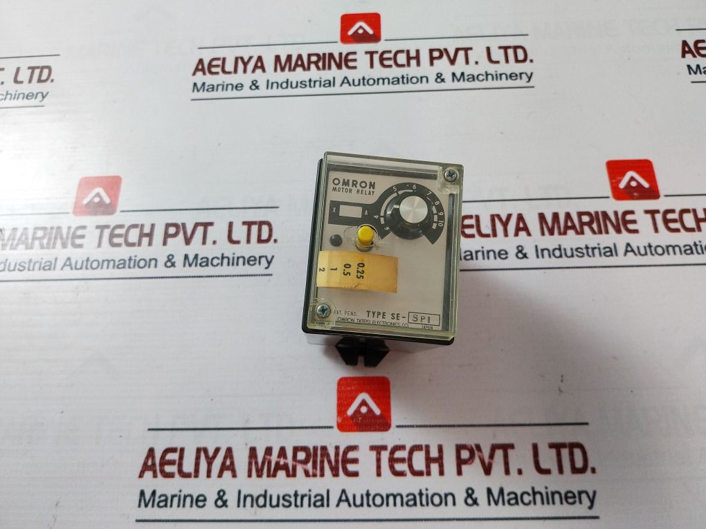 Omron Se-sp1 Motor Relay 100/110V 50/60Hz 4-10X A