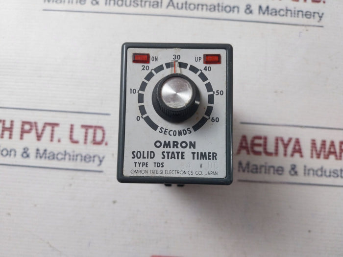 Omron TDS-44A223D Solid State Timer 24V DC 0-60 Seconds 24VDC