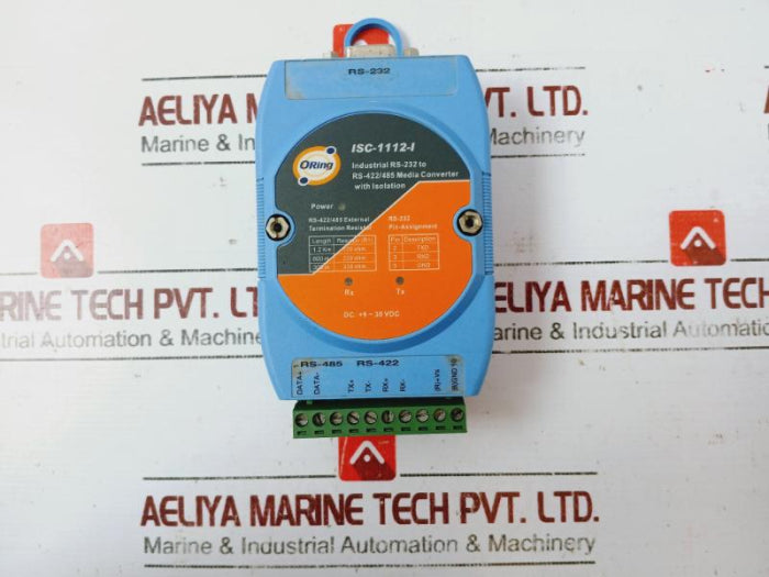 Oring Isc-1112-i Media Converter With Isolation +9 30 Vdc