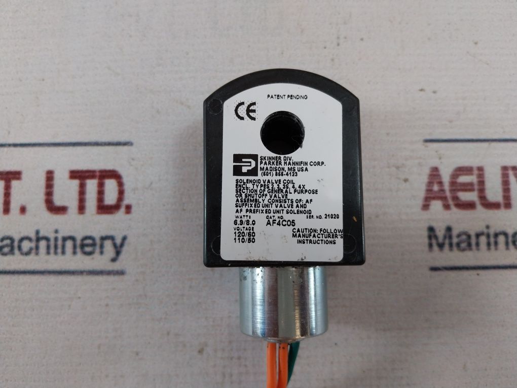 Parker Af4c05 Solenoid Valve Coil 120/60 Ad06-028-a05c