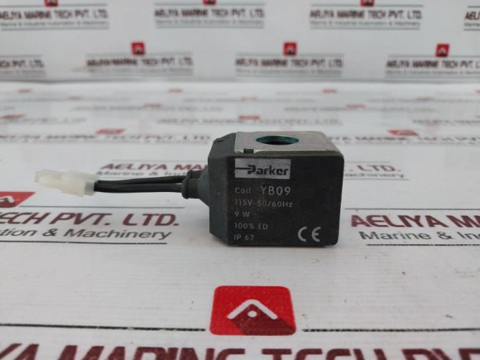 Parker Yb09 Solenoid Coil 115V-50/60Hz 9W Ip67