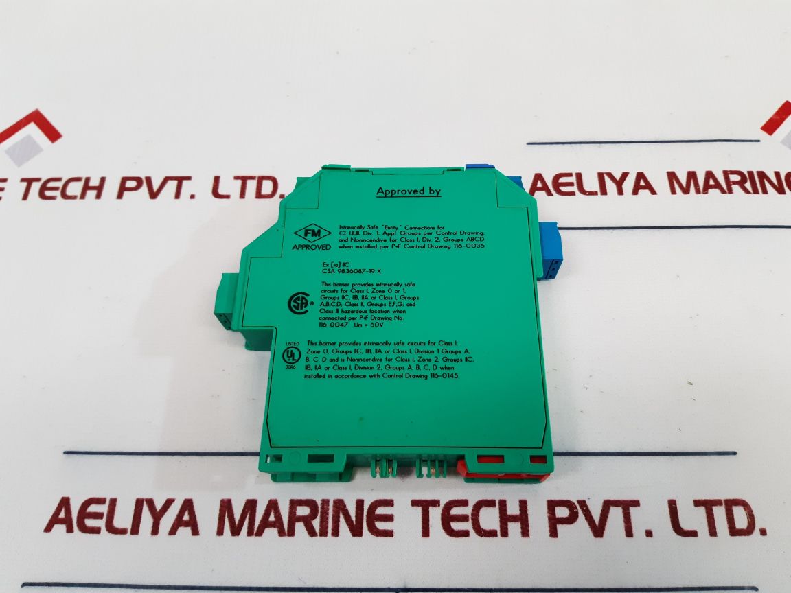 Pepperl+fuchs k-system kfd2-sot2-ex2 switch amplifier 109563s