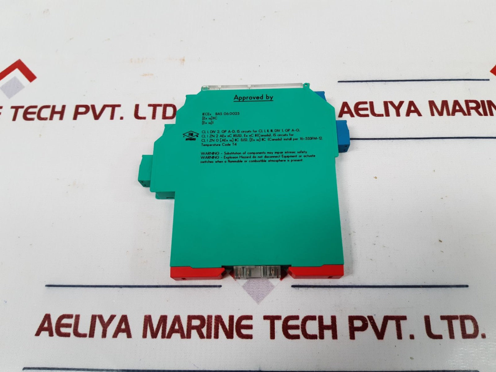 Pepperl+fuchs k-system kcd2-sr-ex2 safety barrier 185533