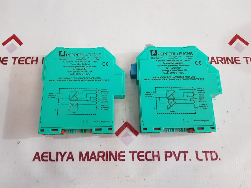 Pepperl + Fuchs Kfd2-cr4-1.2O Transmitter Isolator 72224