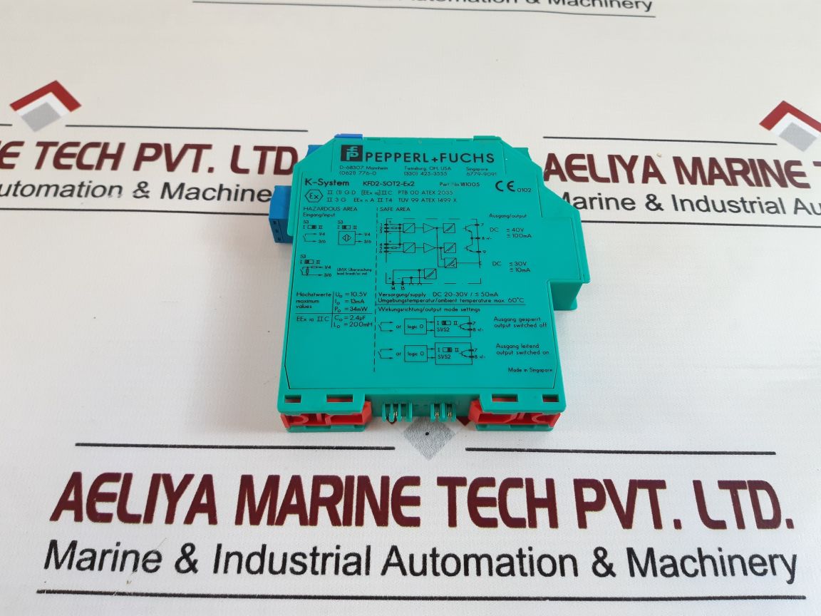 Pepperl+Fuchs Kfd2-sot2-ex2 Switch Amplifier 181005