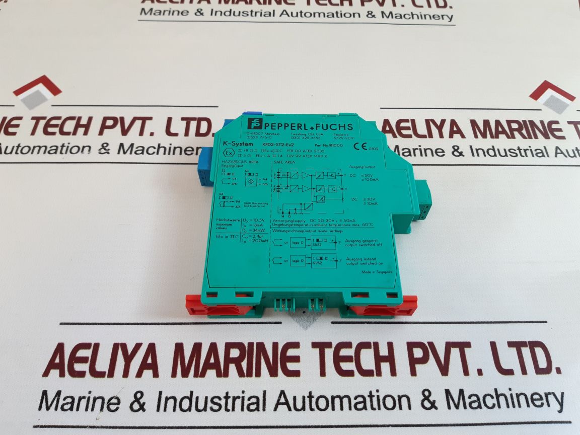 Pepperl+Fuchs Kfd2-st2-ex2 Power Switch Amplifier 181000
