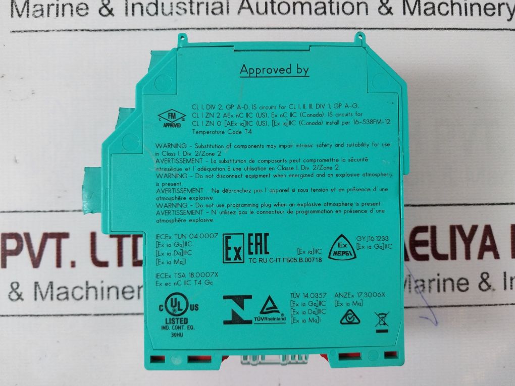 Pepperl+Fuchs Kfd2-ufc-ex1.D Frequency Converter 253Vac