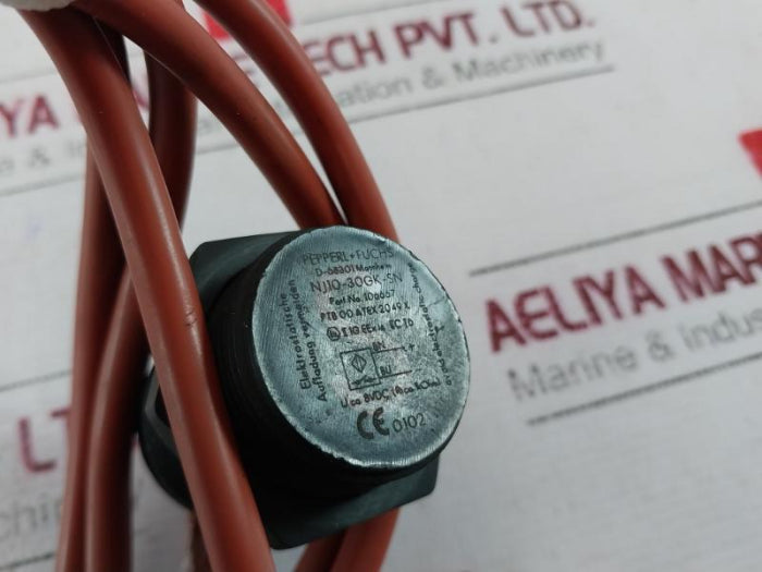 Pepperl+Fuchs Nj10-30Gk-sn Inductive Proximity Sensor W/ 2 Meter Cable