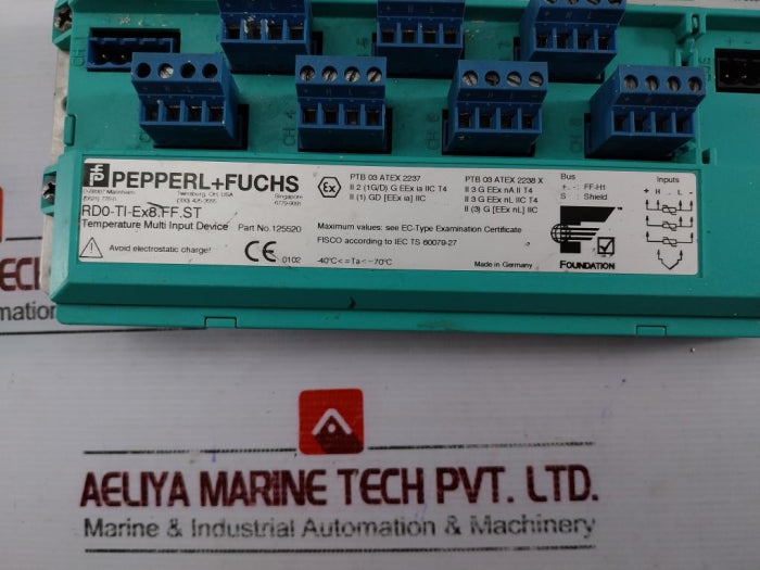 Pepperl+Fuchs Rd0-ti-ex8.Ff.St Temperature Multi Input Device