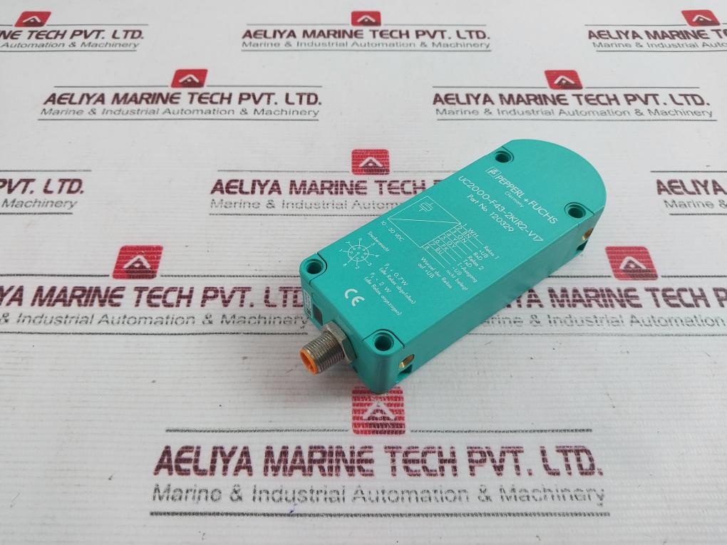 Pepperl+Fuchs Uc2000-f43-2Kir2-v17 Ultrasonic Sensor 120329