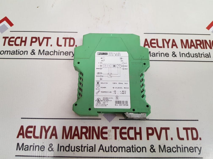 Phoenix Contact Mcr-c-ui-ui-dci Isolation Amplifier 2810913
