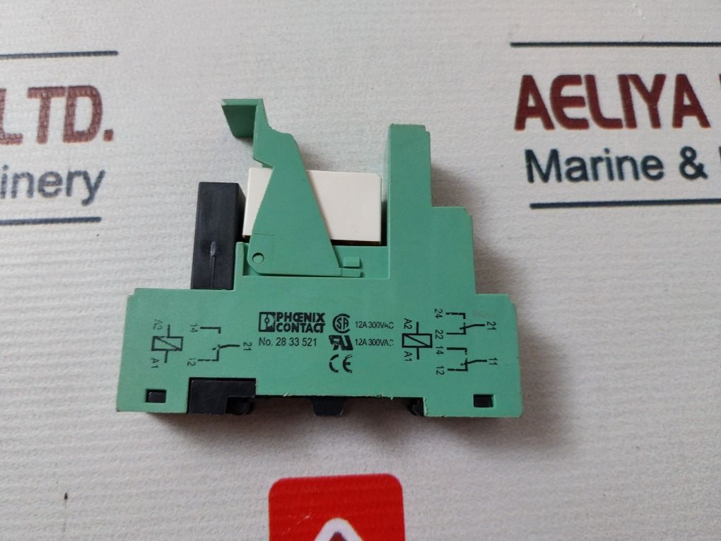 Phoenix Contact 28 33 521 Contact Block With Relay