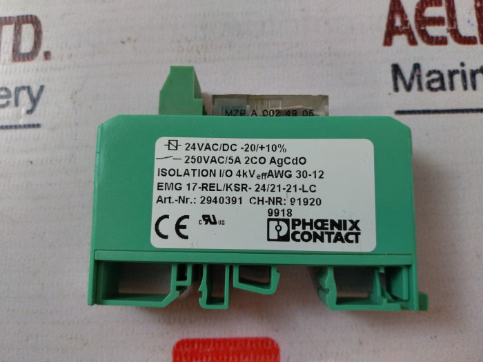 Phoenix Contact EMG 17-REL/KSR- 24/21-21-LC Relay Module 2940391