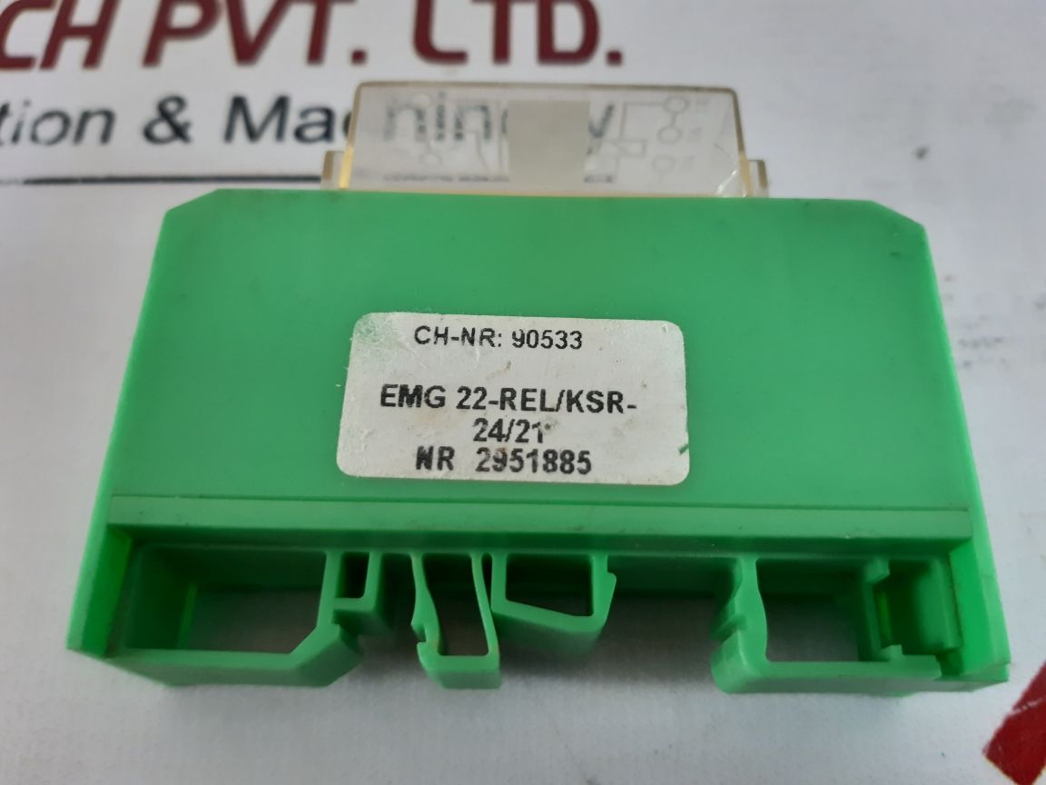 Phoenix Contact Emg 22-rel/Ksr-24/21 Relay Module 2951885