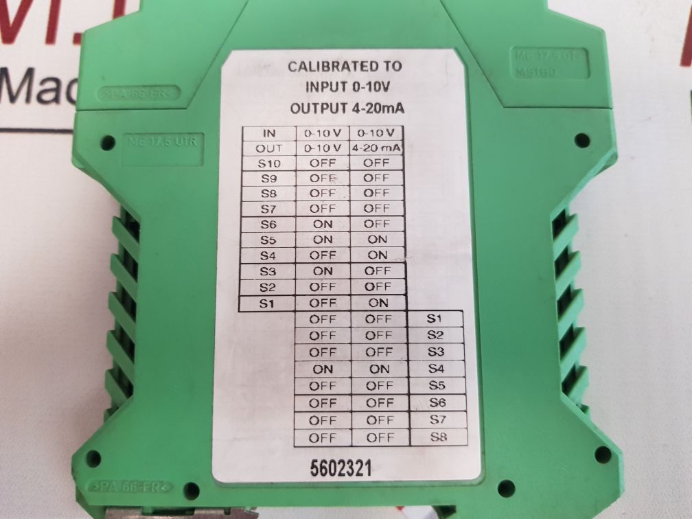 Phoenix Contact Mcr-c-ui-ui-dci Signal Conditioner 2810913 4-20Ma